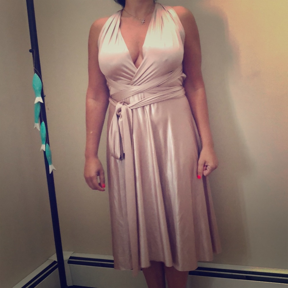 Convertible Wrap Dress